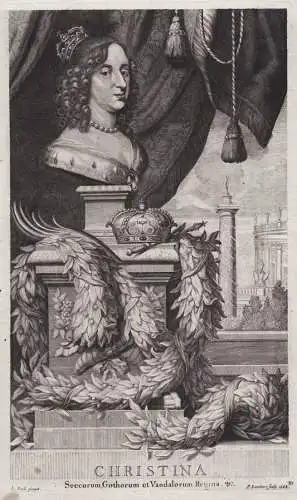 Christina Suecorum, Gothorum et Vandalorum Regina - Kristina af Sverige (1626-1684) / Queen Königin Reine / S