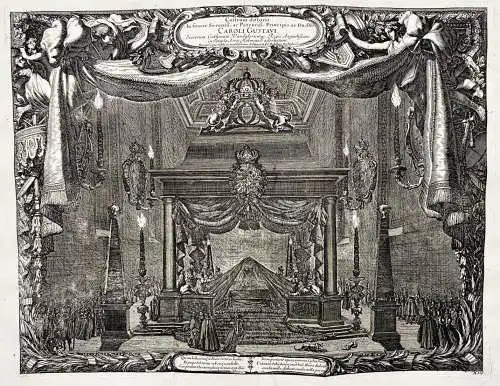 Castrum doloris in funere Sereniß: ac Potentiß: Principis ac Dn: Dn: Caroli Gustavi... - Karl X Gustav (1622