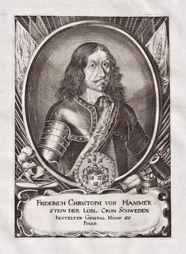 Friderich Christoph von Hammerstein - Friedrich Christoph von Hammerstein (1608-1685) schwedischer Generalwach