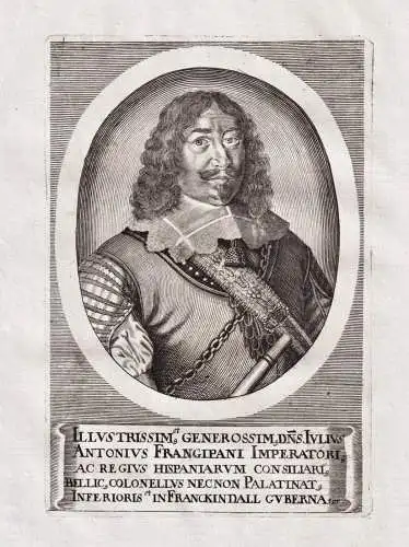Iulius Antonius Frangipani - Giulio Antonio Frangipane (1606–1656) Kriegsrat Kommandant Portrait