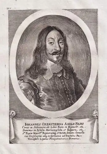 Iohannes Oxenstierna Axelii Filius - Johann Axelsson Oxenstierna (1611-1657) Södermöre Sweden Sverige Schwed