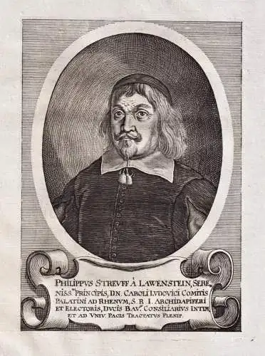 Philippus Streuff a Lawenstein - Philipp Streiff von Lauenstein (1595-1647) Gesandter Westfälischer Friede Ju