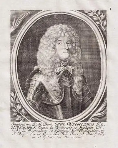 Illustrissim Dom Dom Otto Wilhelmus Konigsmarck - Otto Wilhelm von Königsmarck (1639-1688) Türkenkrieg Gener