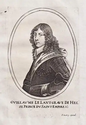 Guillaume le Lantgrave de Hesse - Wilhelm VI. von Hessen-Kassel (1629-1663) Landgraf Portrait