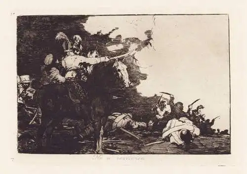No se convienen - Plate 77 from Los desastres de la guerra. Colección de ochenta láminas inventadas y grabad