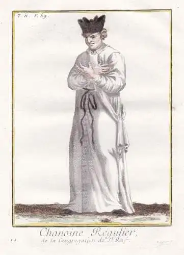 Chanoine Regulier de la Congregation de St. Ruf - Chanoines réguliers de Saint Ruf Avignon / Orden order monk