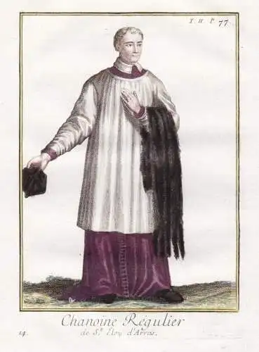 Chanoine Regulier de St. Eloy d'Arras - Chanoines Reguliers du Mont Saint-Eloy d'Arras / Augustiner-Chorherren