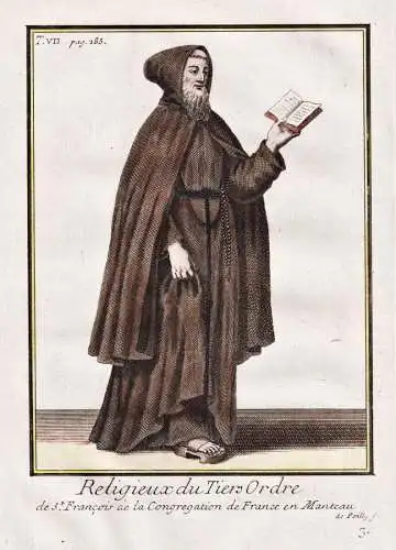 Religieux du Tiers ordre de St. Francois de la Congregation de France en Manteau - Franciscans Franziskaner fr