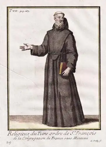 Religieux du Tiers ordre de St. Francois de la Congregation de France sans Manteau - Franciscans Franziskaner