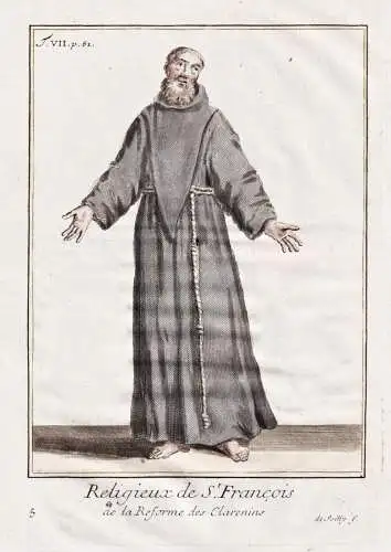Religieux de St. Francois de la Reforme des Clarenins - Franziskaner Franciscans Franziskanische Orden francis
