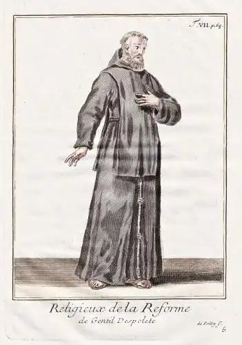 Religieux de la Reforme de Gentil Despolete - Monk Mönch / Mönchsorden monastic order / Ordenstracht order h