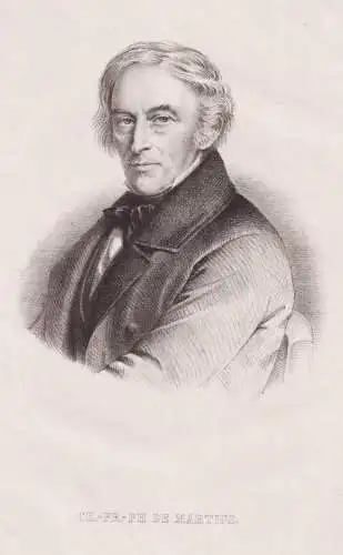 de Martius - Carl Friedrich Philipp von Martius (1794-1868) Ritter Botaniker German botanist Naturforscher na