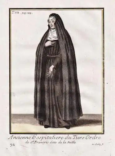 Ancienne Hospitalière du tiers-ordre de St François, dite de la Faille - Hospitaliter / Franciscans Franzisk