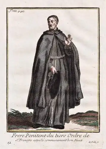 Frere Penitente du Tiers ordre de St. Francois appelle communement bon Sicux - Third Order of Saint Francis Pe
