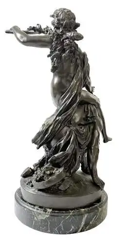 (Faun or satyr and a nymphe) - Bacchanalia Mythologie mythology