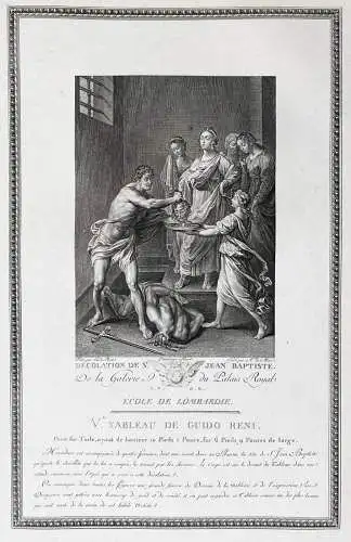 Decolation de St. Jean Baptiste - Enthauptung Johannes der Täufer Beheading John the Baptist