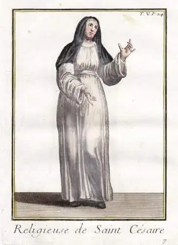 Religieuse de Saint Cesare - Saint-Césaire Convent Arles / nun Nonne / Mönchsorden monastic order / Ordenstr