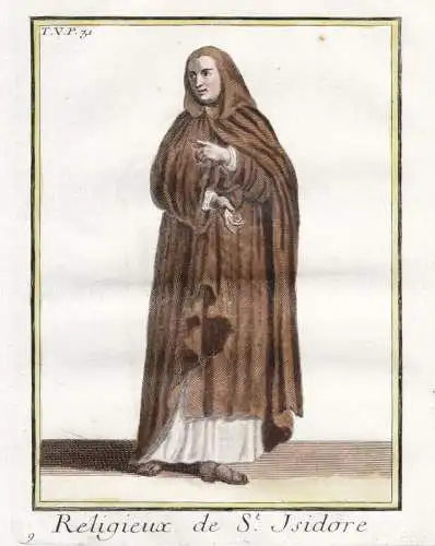 Religieux de St. Isidore - Saint Isidora / nun Nonne / Mönchsorden monastic order / Ordenstracht order habit