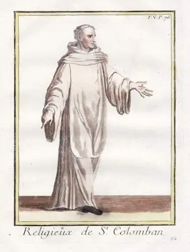 Religieux de St. Colomban - St. Columban / monk Mönch / Mönchsorden monastic order / Ordenstracht order habi
