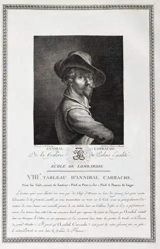 Annibal Carrache - Annibale Carracci Portrait selfportrait Selbstporträt