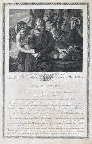 Le Sacrifice d'Isaac - Sacrifice of Isaac Abraham Opferung Isaak