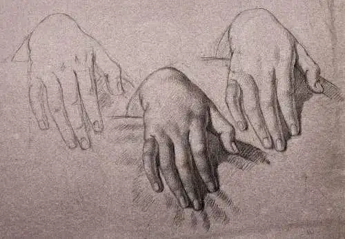 (Hände hands) - Zeichnung dessin drawing