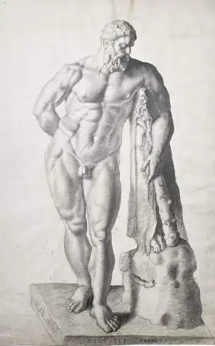 (Herkules Herakles Hercules) - Zeichnung dessin drawing