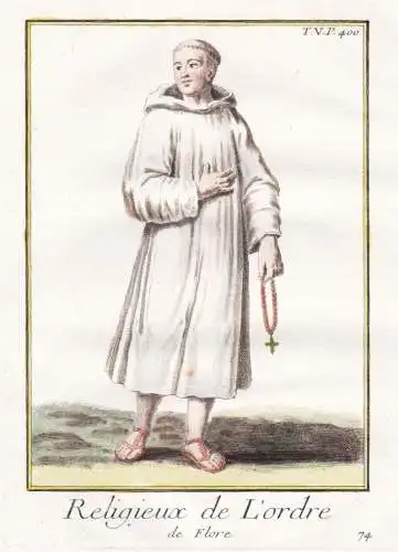 Religieux de L'ordre de Flore - Florians Ordine florense Florenser / Ordine cistercense Cistercians Zisterzien