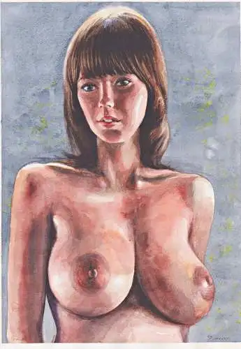 Akt / Aktzeichnung / Frau / woman / femme / nude / Zeichnung dessin drawing