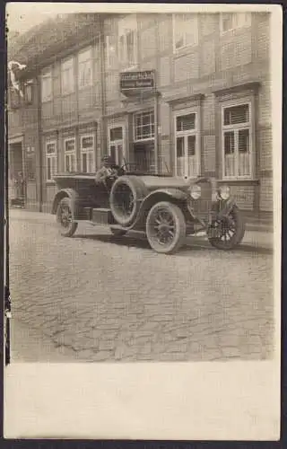 Auto Automobil car / Foto Photo vintage / Ansichtskarte AK postcard