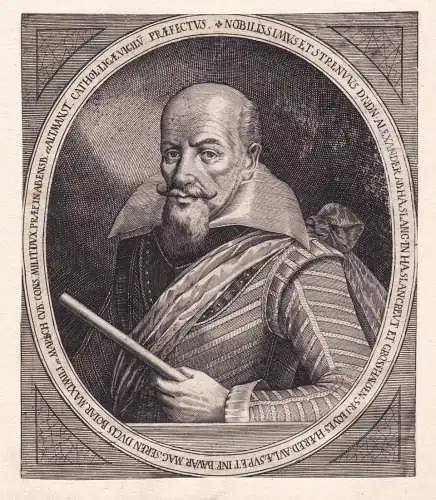Nobilissimus et strenuus DnDn Alexander ab Haslang... - Alexander von Haslang (-1620) Feldherr Hexenjäger wit