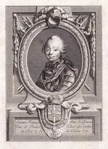 Etienne Francois Duc de Choiseul... - Etienne-Francois de Choiseul (1719-1785) Marquis de Removille Amboise Wa
