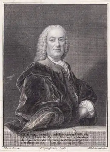J. Rousset de Missy, Conseiller Extraord. Historiogr. ... - Jean Rousset de Missy (1686-1762) French Huguenot