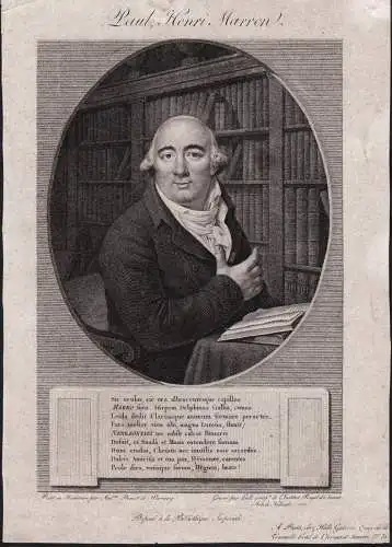 Paul Henri Marron - Paul-Henri Marron (1754-1832) First reformed pastor in Paris following the French Revoluti