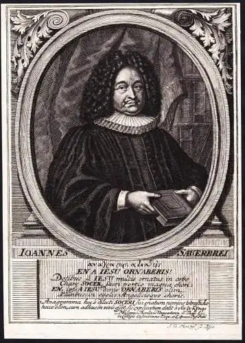 Ioannes Sauerbrei - Johann Sauerbrei (1644-1721) Hildburghausen Erfurt Historiker Theologe Coburg Altdorf Port