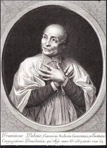 Franciscus Pedove, Canonicus Ecclesiae Carnotensis... - Francois Pedove (1603-1667) French Poet Theologian Por