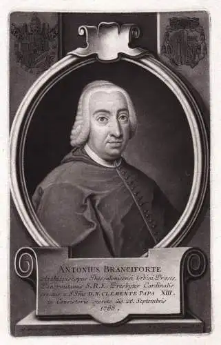 Antonius Branciforte - Antonio Branciforte Colonna Cardinalle Cardinal Palermo Bologna Agrigento Venezia Portr