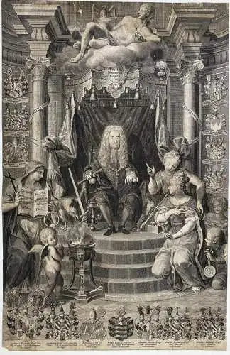 Carolo Augusto jurata Fides, / Ea die, qua olim divo Patri - Karl IV (1685-1740) Kaiser Erzherzog Österreich