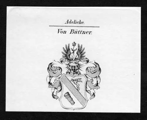 Von Büttner - Büttner Buettner Wappen Adel coat of arms   heraldry Heraldik