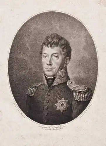 Willem de 1ste in 1808 - Willem I der Nederlanden (1772-1843) Oranien-Nassau Oranje Koning king König Netherl