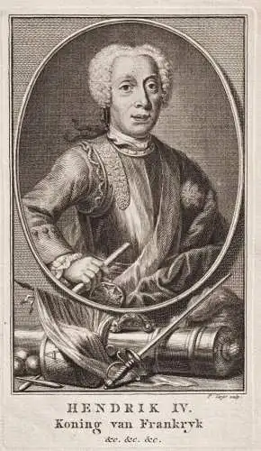 Hendrik IV. Koning van Frankryk &c &c &c. - Ernst August Großherzog von Sachsen-Weimar Eisenach (1688-1748) P