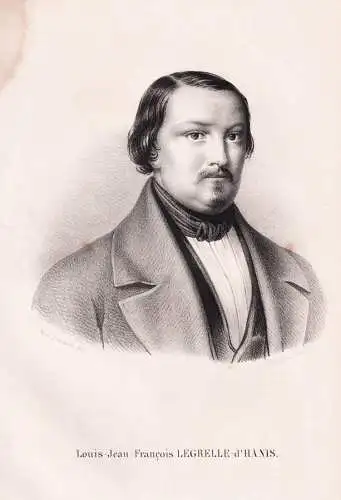 Louis-Jean-Francoise Legrelle-d'Hanis - Louis le Grelle (1817-1852) Berchem horticulturist Botaniker botaniste