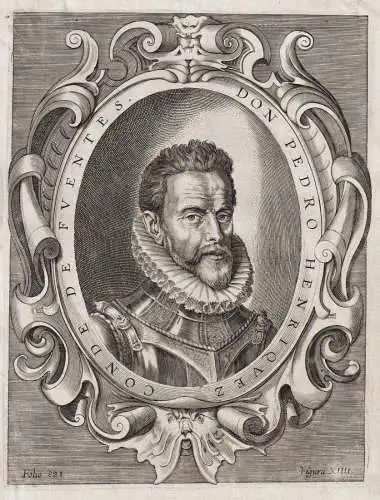 Don Pedro Henriquez Conde de Fuentes. - Pedro Henriquez de Acevedo (1525-1610) Fuentes Toledo Valdepero Portra