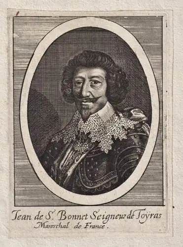 Jean de S. Bonnet Seigneur de Toyras - Jean de Saint-Bonnet de Toiras (1585-1636) Marechal de France Portrait