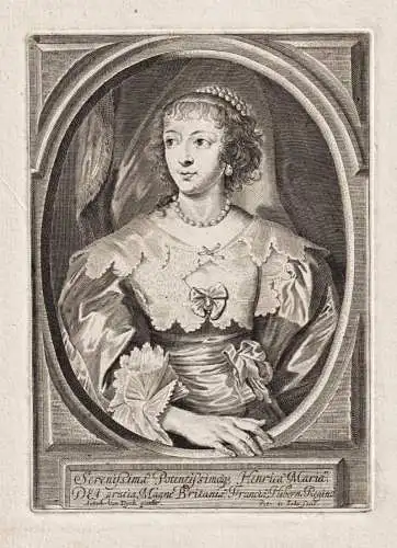 Serenissima Potentissima Henrica Maria dei Gratia Magne Britania... - Henriette-Marie de France (1609-1669) He