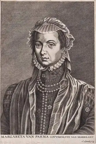 Margareta von Parma - Margaret of Parma Firenze Piacenza Nederland Holland Netherlands Niederlande Portrait