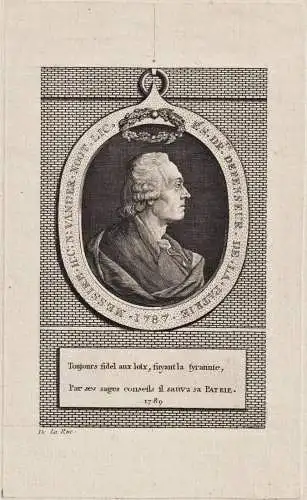 Messire H. C: van der Noot Lic. Es.  ... - Hendrik van der Noot (1731-1827) avocat ecrivain Revolution Brabant