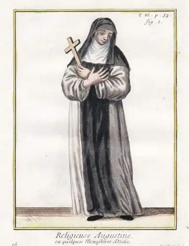 Religieuse Augustine en quelques Monasteres d'Italie - Augustinerorden Order of Saint Augustine Italia Italy I