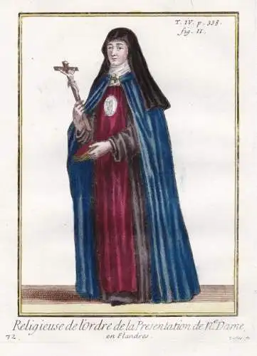 Religieuse de l'Ordre de la Presentation de N.e Dame en Flandres - Ordre de la Presentation de Notre Dame Flan