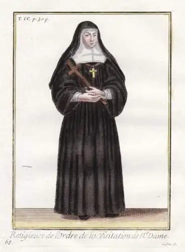Religieuse de l'Ordre de la Visitation de Notre Dame - Salesian Sisters Ordre de la Visitation Orden von der H
